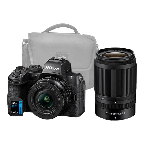 Nikon Z50 II 20.9MP Mirrorless Digital Camera Twin Kit NIILCZ50IIK002
