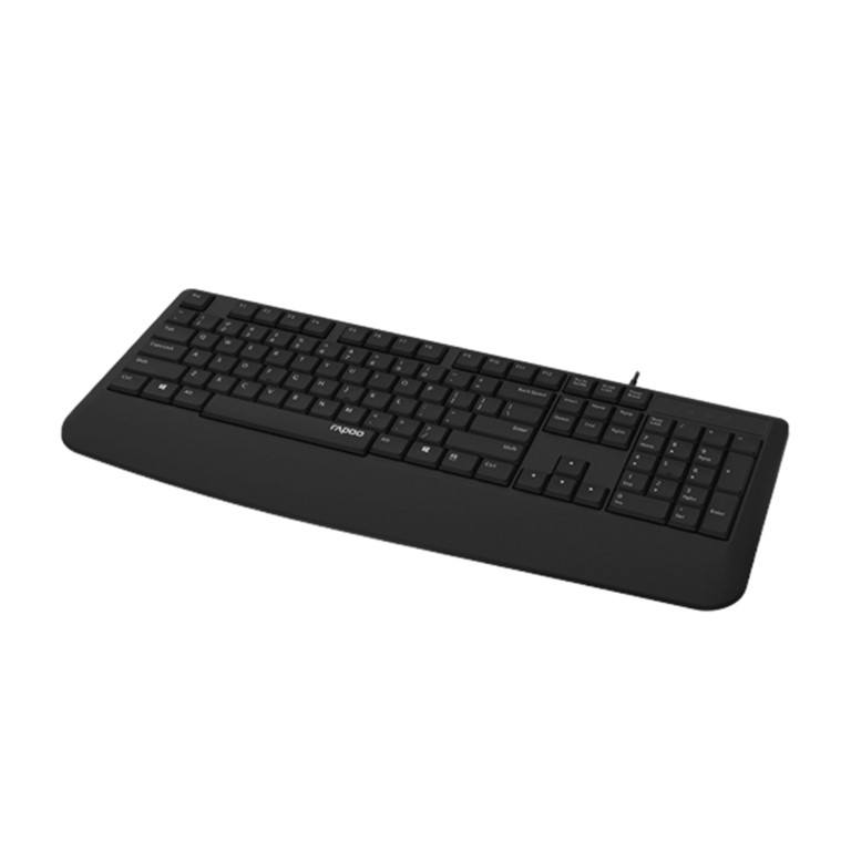 Rapoo NK1900-US-BLACK USB Wired Keyboard