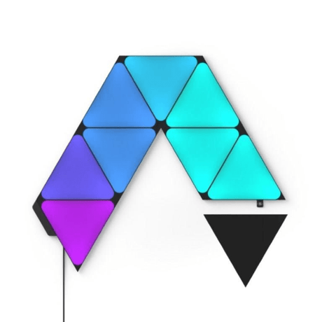 Nanoleaf Shapes Triangles Limited Edition Ultra Black - 9 Panel Starter Kit NL47-0102TW-9PK