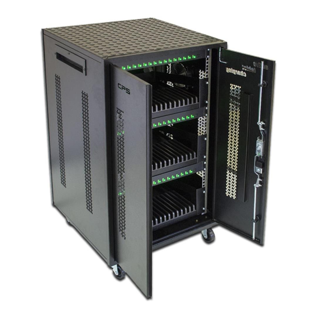 Mecer 36-way Vertical Notebook Charging Trolley NOTE-TOLLEY-36-E