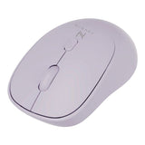 Novaro Ambidextrous USB-A Silent Wireless Mouse Purple NOVKBM001P