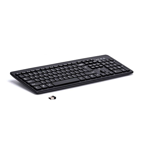 Novaro Rechargeable Wireless Keyboard Black NOVKBM002FOLD