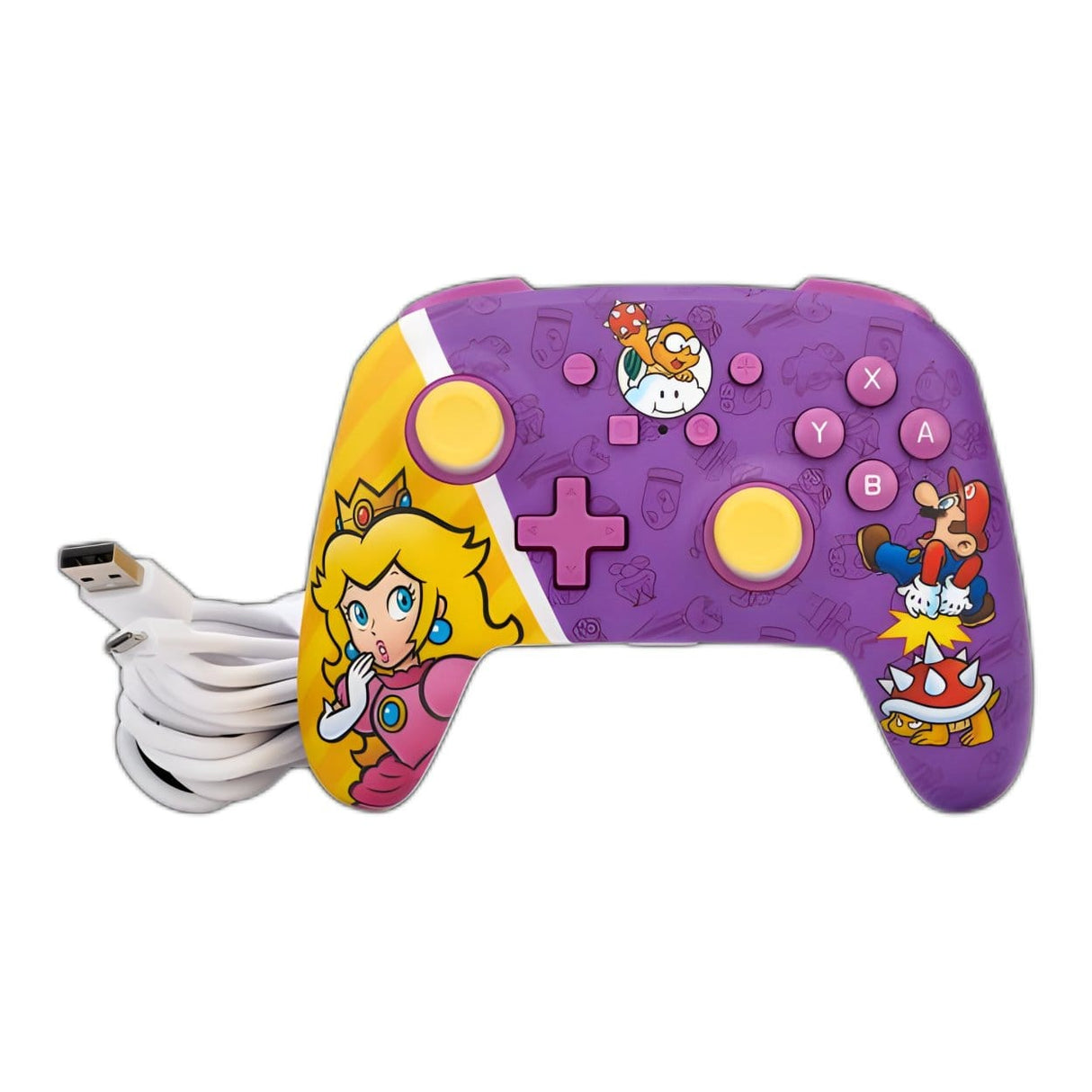 PowerA Nintendo Switch Enhanced Wired Controller -  Princess Peach Battle NSGP0092-01