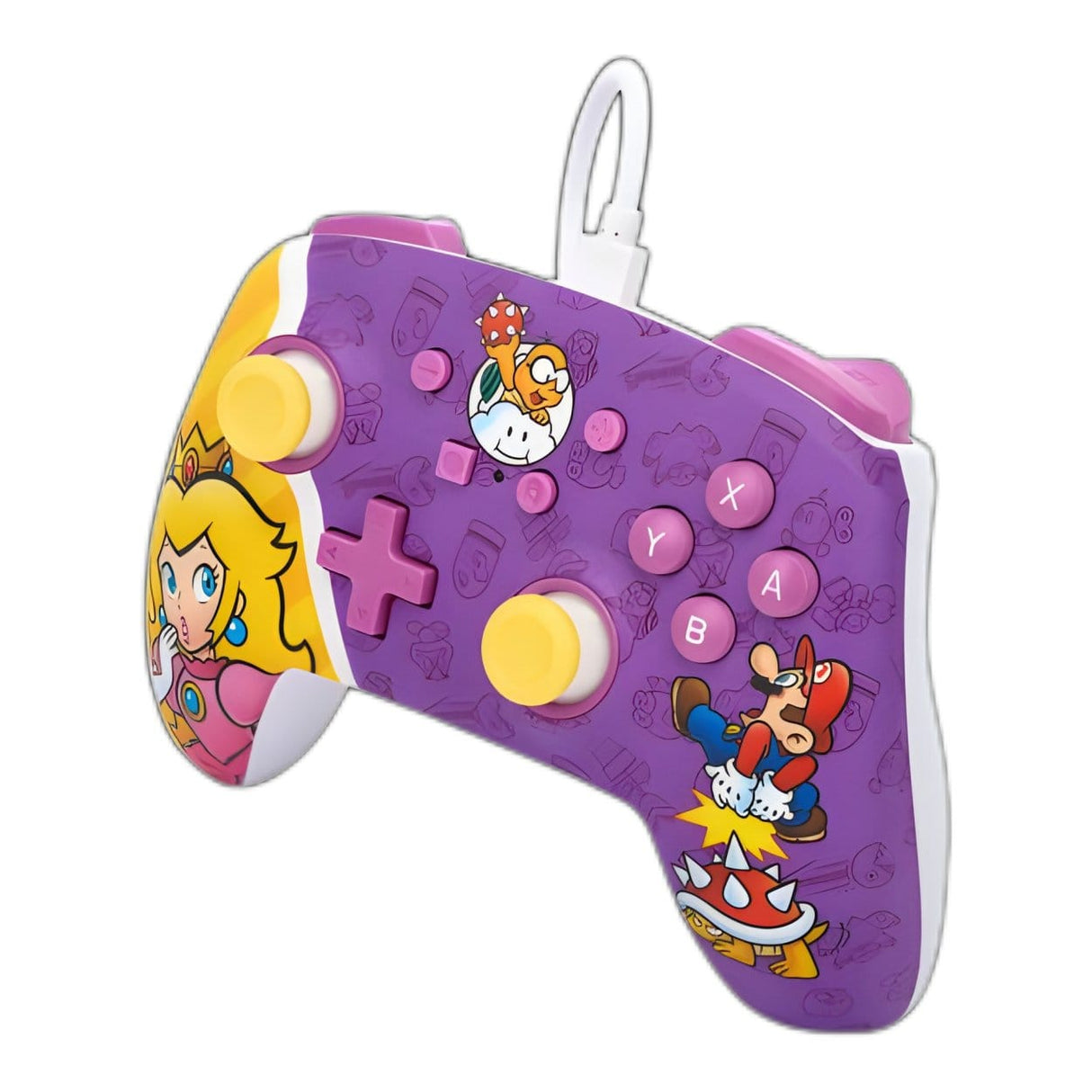 PowerA Nintendo Switch Enhanced Wired Controller -  Princess Peach Battle NSGP0092-01