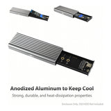 Vantec M.2 NVMe SSD to USB-C 3.2 Gen 2x1 Enclosure NST-205C3-SG