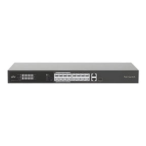 Uniview 16-port 100 Mb/s PoE+ Compliant Unmanaged Switch NSW2020-16T1GT1GC-POE-IN