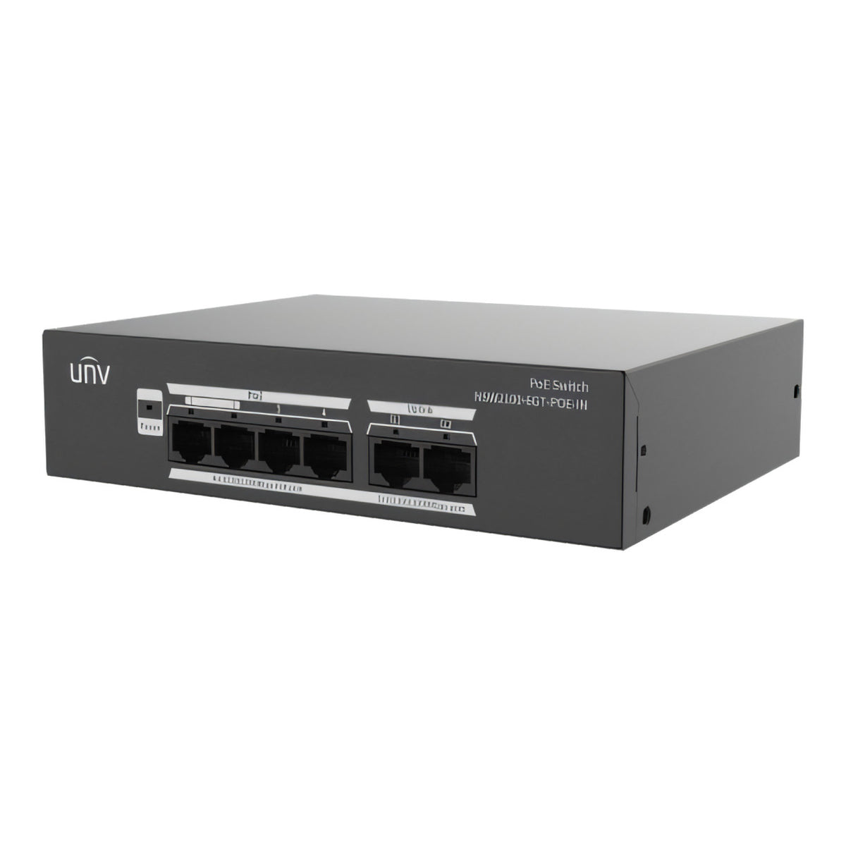 Uniview UNV 4-Port Gigabit Ethernet PoE Switch NSW2100-6GT-POE-IN