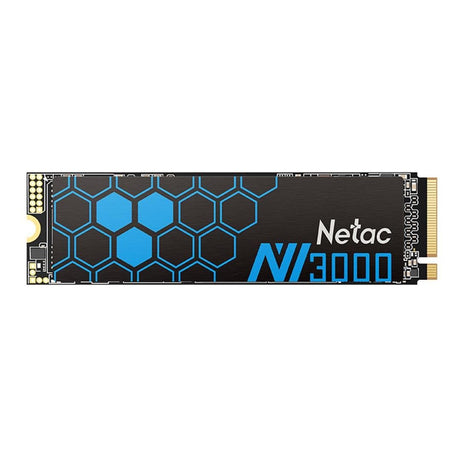 Netac NV3000 500GB PCIe 3 M.2 2280 NVMe 3D NAND Internal SSD NT01NV3000-500-E4X