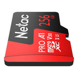 Netac P500 Extreme Pro 256GB MicroSD Memory Card NT02P500PRO-256GB