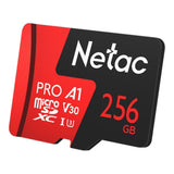 Netac P500 Extreme Pro 256GB MicroSD Memory Card NT02P500PRO-256GB