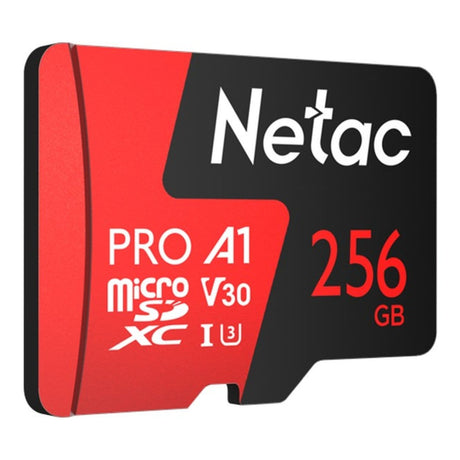 Netac P500 Extreme Pro 256GB MicroSD Memory Card NT02P500PRO-256GB