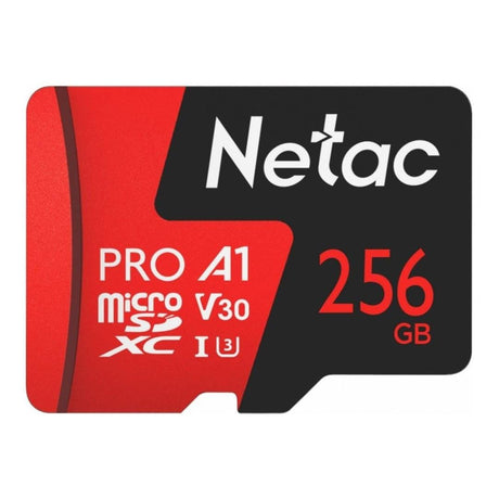 Netac P500 Extreme Pro 256GB MicroSD Memory Card NT02P500PRO-256GB