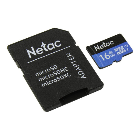Netac P500 64GB U1 C1 MicroSDXC Memory Card NT02P500STN-064G-R