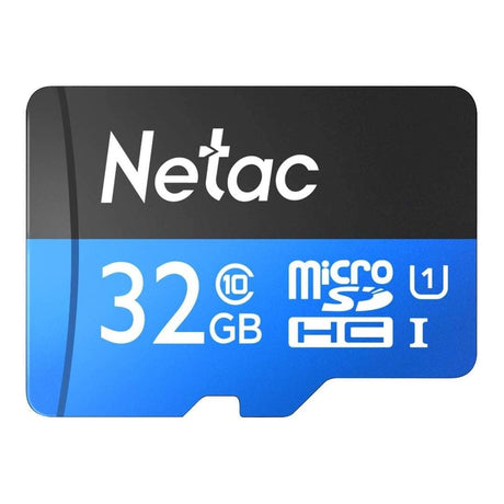 Netac P500 32GB U1 C1 MicroSDHC Memory Card NT02P500STN-032G-R