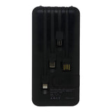 Nesty 10 000mAh Multi Functional USB Power Bank Black NTGRPBP1