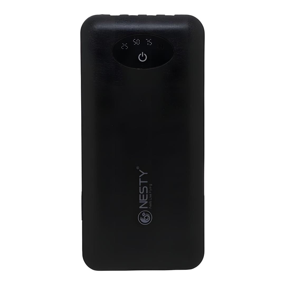 Nesty 10 000mAh Multi Functional USB Power Bank Black NTGRPBP1