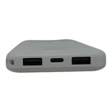 Nesty 10 000mAh Multi Functional USB Power Bank White NTGRPBP2