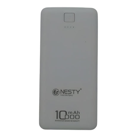 Nesty 10 000mAh Multi Functional USB Power Bank White NTGRPBP2