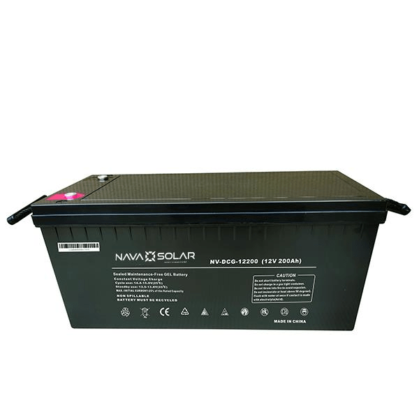 NavaSolar Deep Cycle Gel VRLA 12V 200AH Battery NV-DCG-12200