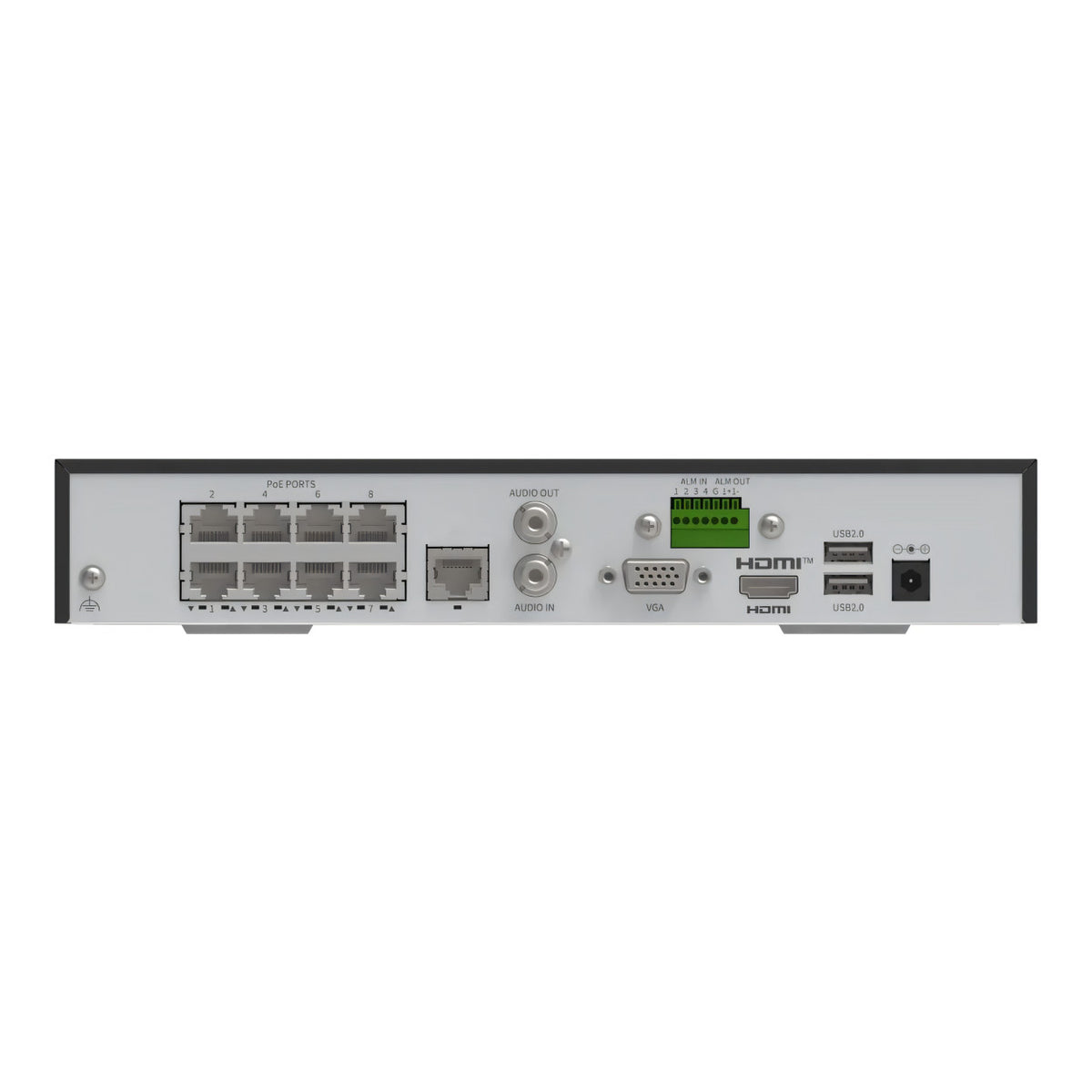 Uniview UNV Easy Series PoE 1 HDD slot 8-Channel 1U Network Video Recorder NVR301-08E-P8-IQ