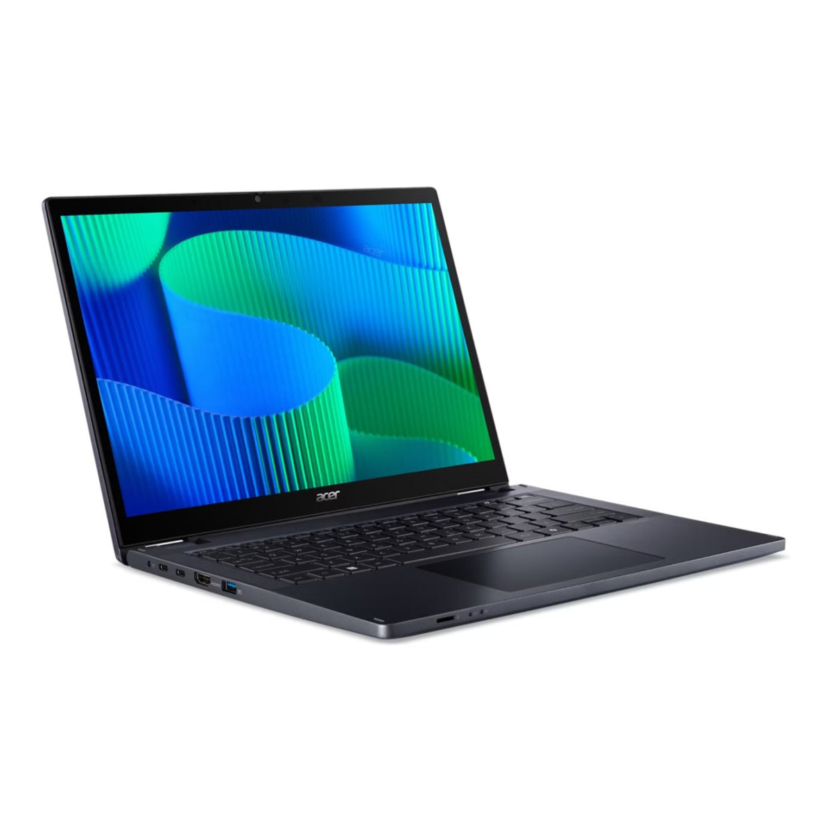 Acer TravelMate P4 Spin TMP414RN-54 14-inch WUXGA 2-in-1 Laptop - Intel Core Ultra 7 155U 1TB SSD 16GB RAM LTE Win 11 Pro Blue