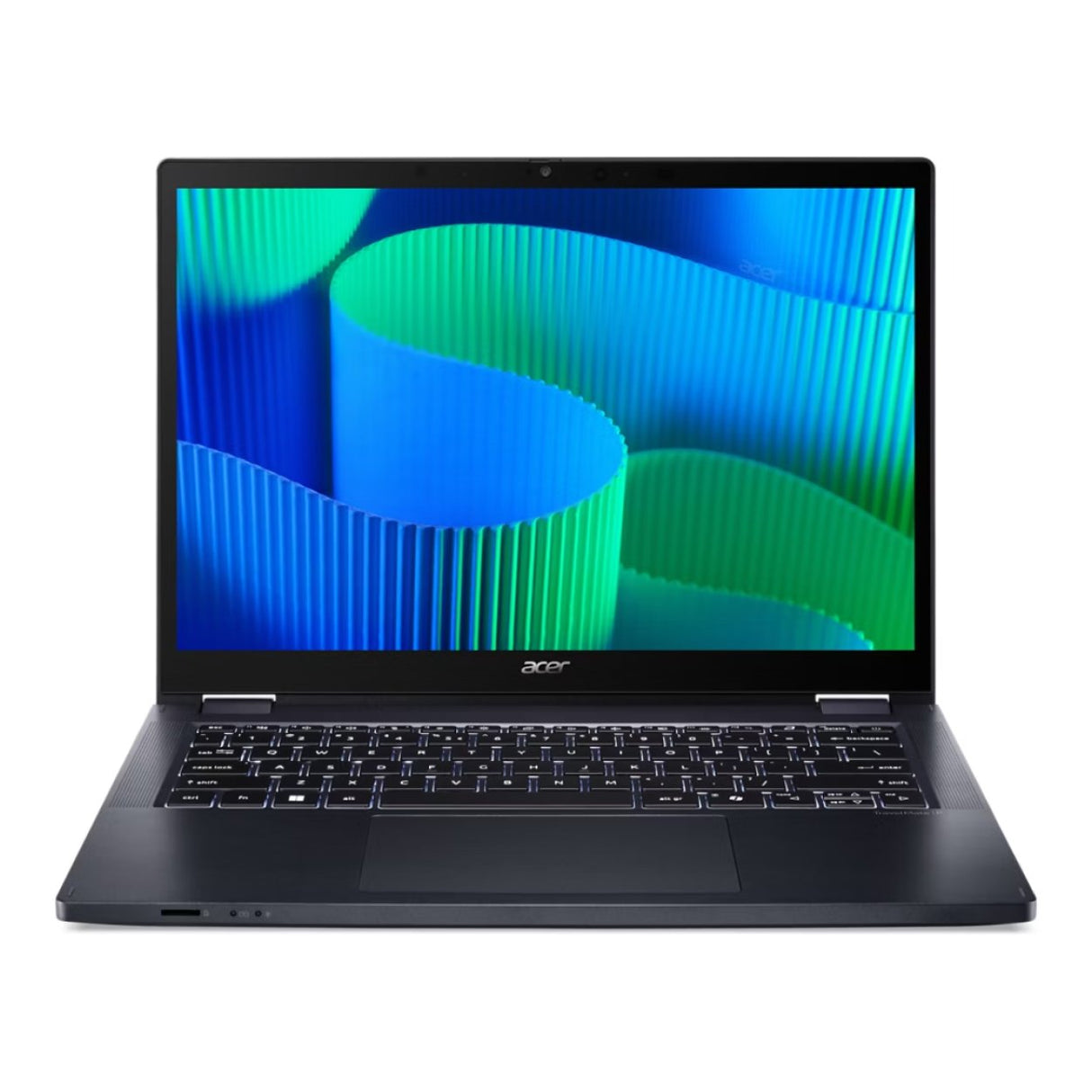 Acer TravelMate P4 Spin TMP414RN-54 14-inch WUXGA 2-in-1 Laptop - Intel Core Ultra 7 155U 1TB SSD 16GB RAM LTE Win 11 Pro Blue