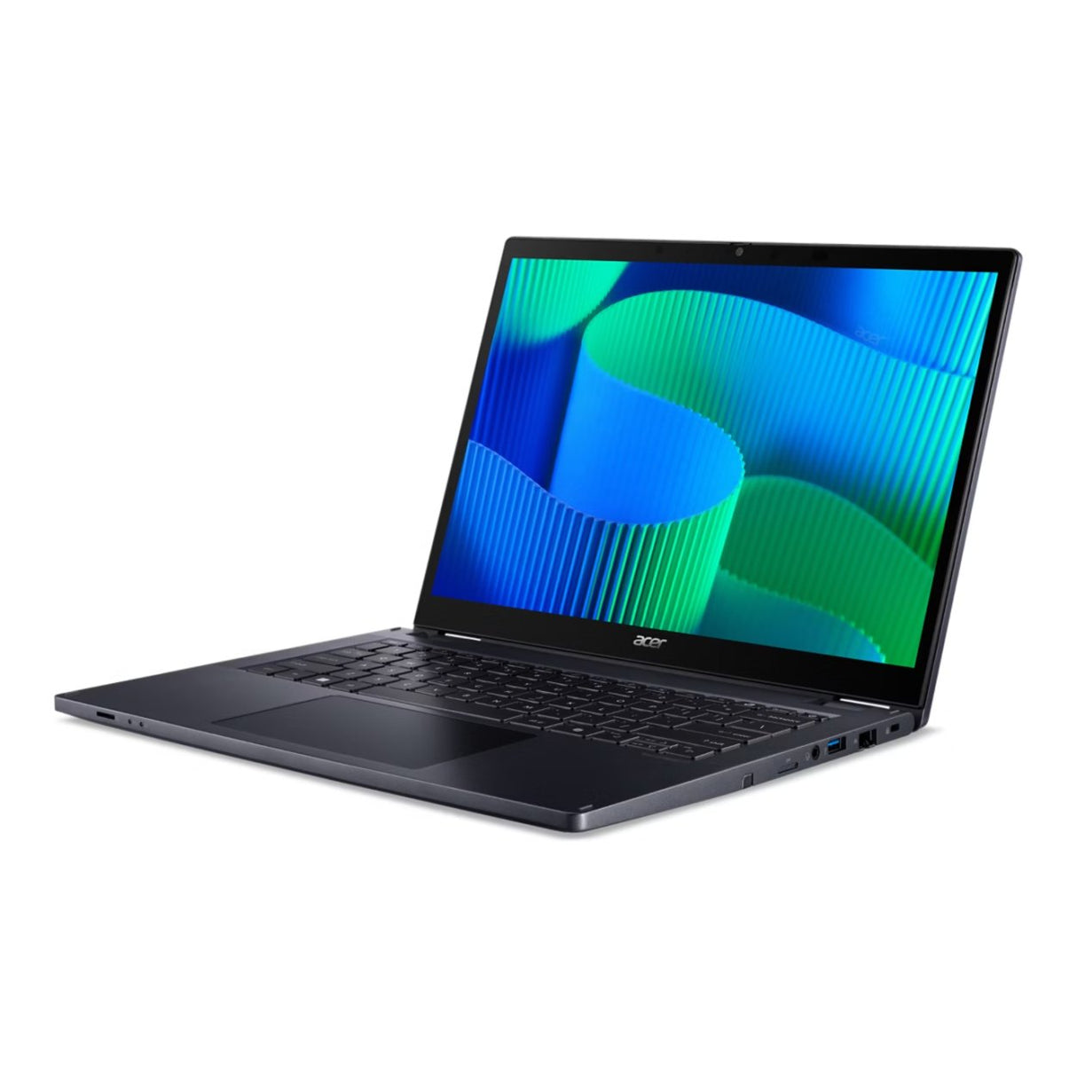 Acer TravelMate P4 Spin TMP414RN-54 14-inch WUXGA 2-in-1 Laptop - Intel Core Ultra 5 125U 512GB SSD 16GB RAM LTE Win 11 Pro Blue