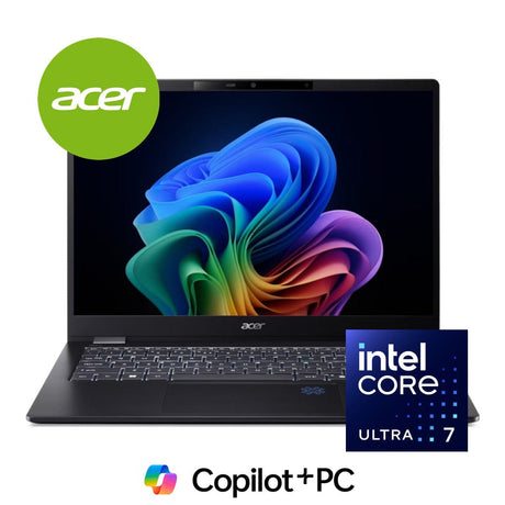 Acer TravelMate P6 TMP614-54T 14-inch WUXGA AI Laptop - Intel Core Ultra 7 268V 1TB SSD 32GB RAM Win 11 Pro