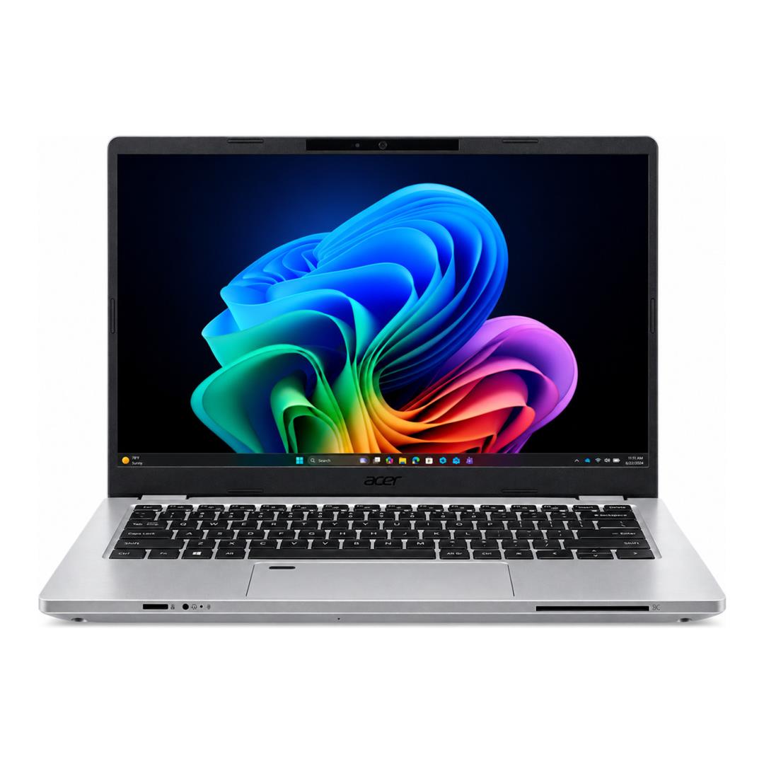 Acer TravelMate P2 14 TMP214-57 14-inch WUXGA AI Laptop - Intel Core Ultra 5 325 512GB SSD 16GB RAM Win 11 Pro Silver