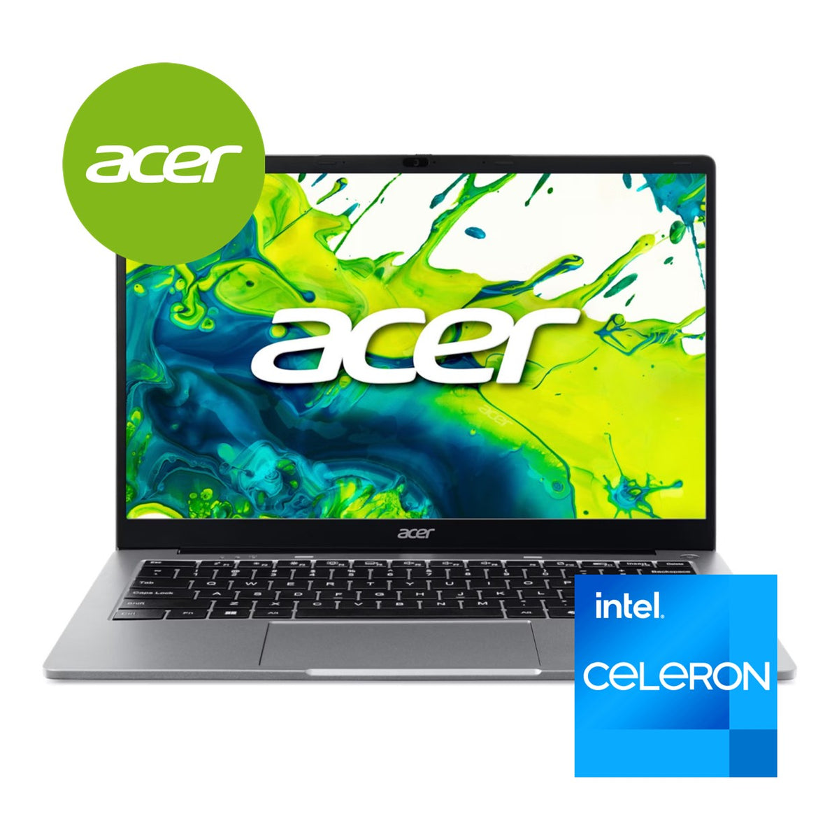 Acer Aspire Lite 14 AL14-36P 14-inch WUXGA Laptop - Intel Celeron N4500 256GB SSD 8GB RAM Win 11 Home Iron