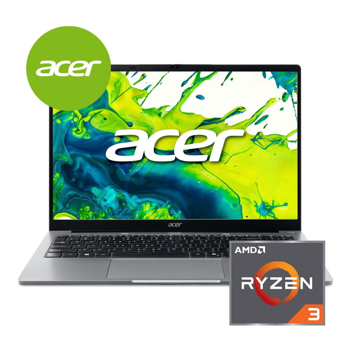 Acer Aspire Lite 15 AL15-47P 15.6-inch FHD Laptop - AMD Ryzen 3 5400U 256GB SSD 8GB RAM Win 11 Home Iron