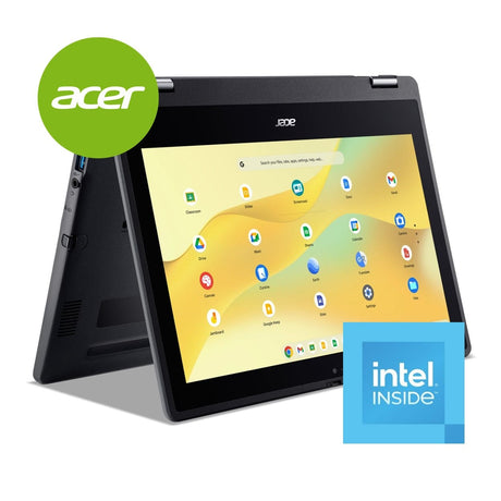 Acer Chromebook Spin 511 R757T 11.6-inch HD 2-in-1 Laptop - Intel N150 32GB eMMC 4GB RAM ChromeOS
