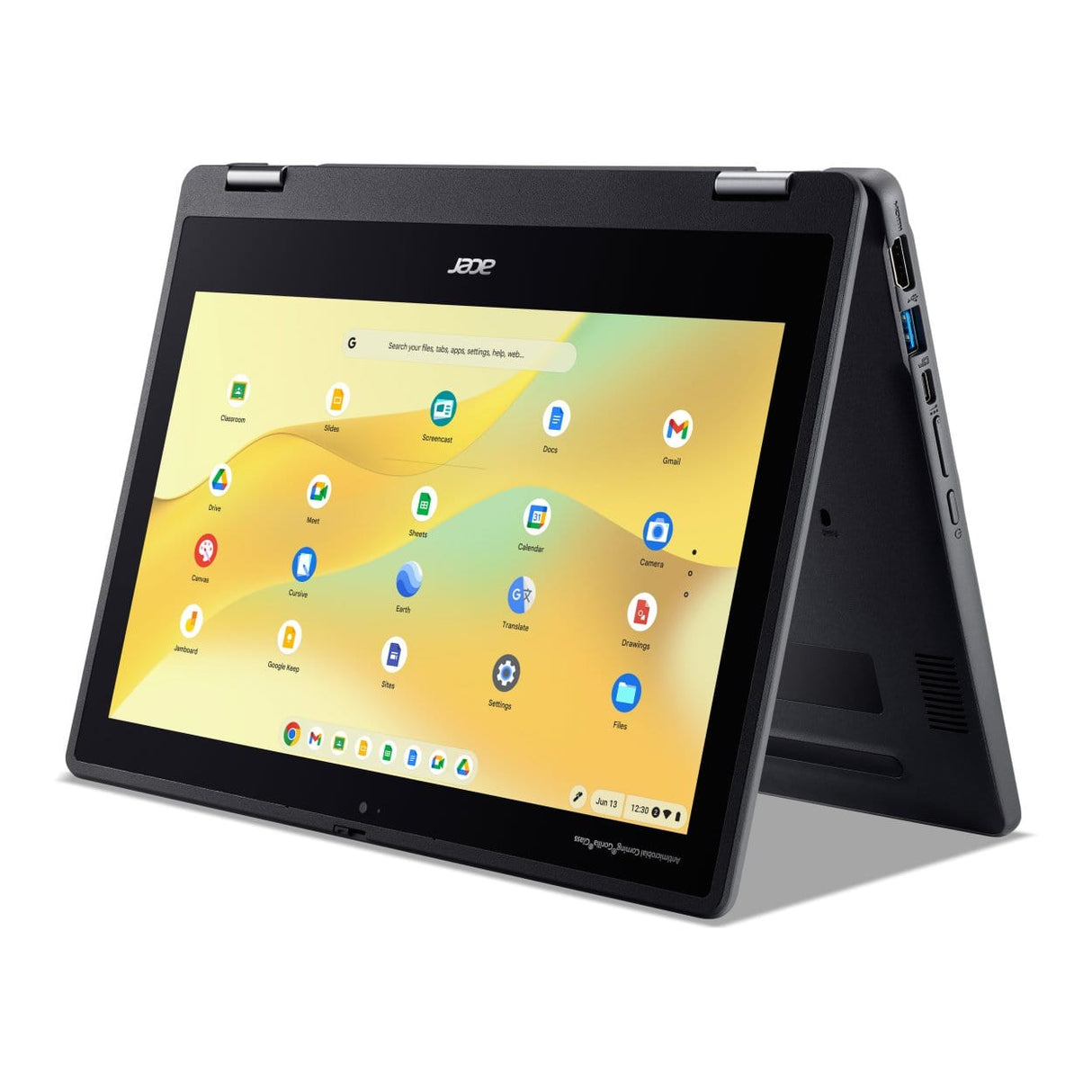 Acer Chromebook Spin 511 R757TN 11.6-inch HD 2-in-1 Laptop - Intel N150 32GB eMMC 4GB RAM Chrome OS