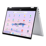 Acer Chromebook Plus Spin 514 CPE594-2N 14-inch WUXGA AI 2-in-1 Laptop - Kompanio Ultra 910 256GB UFS 12GB RAM ChromeOS Silver