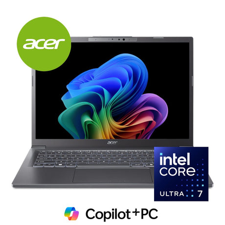 Acer Aspire 14 A14-52M 14-inch WUXGA AI Laptop - Intel Core Ultra 7 258V 1TB SSD 32GB RAM Win 11 Home