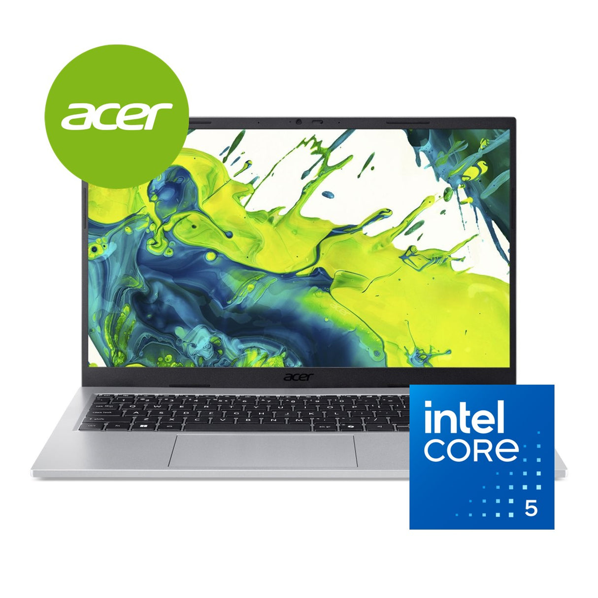 Acer Aspire Go 15 AG15-72P 15.6-inch FHD Laptop - Intel Core 5 120U 512GB SSD 16GB RAM Win 11 Home Silver