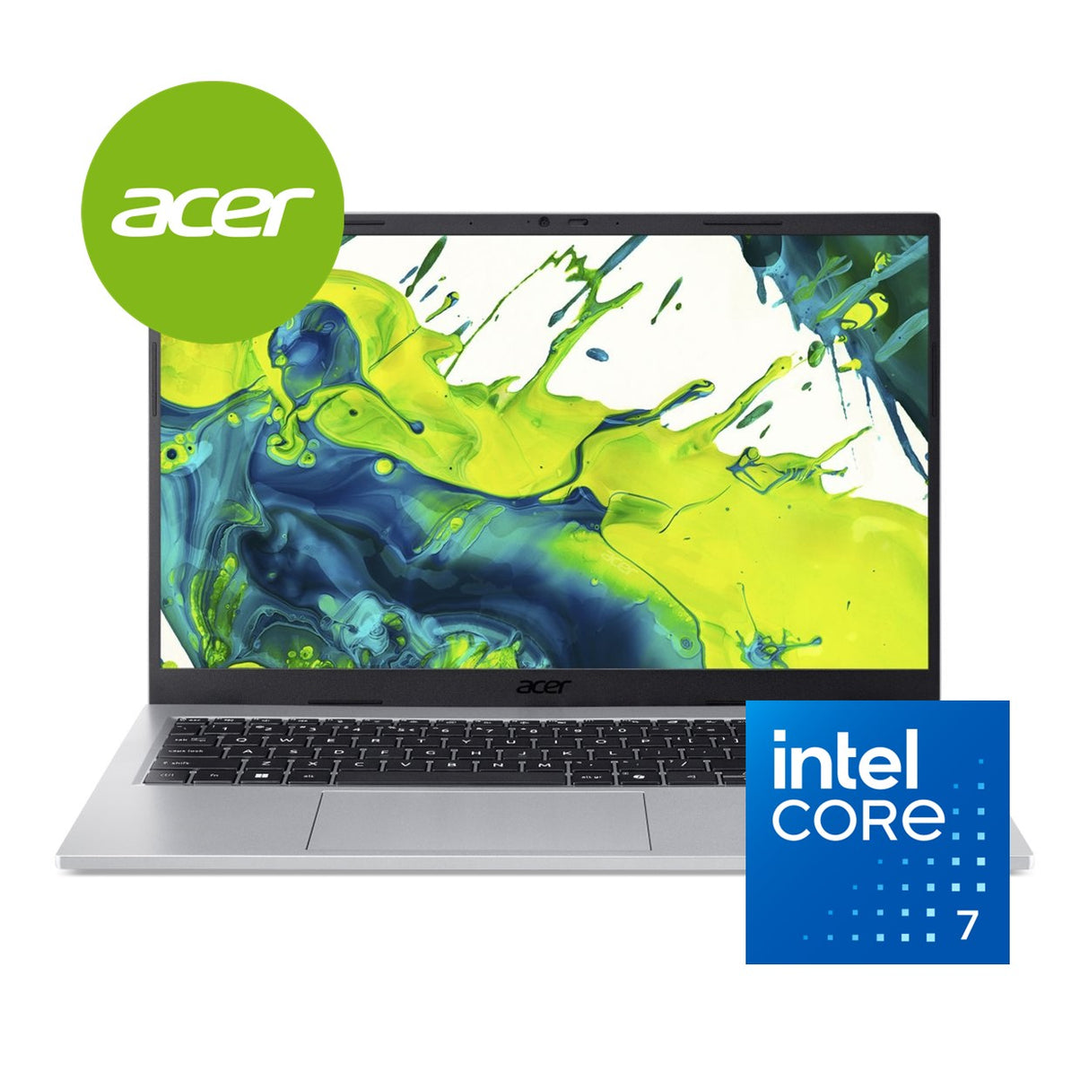 Acer Aspire Go 15 AG15-72P 15.6-inch FHD Laptop - Intel Core 7 150U 512GB SSD 16GB RAM Win 11 Home Silver