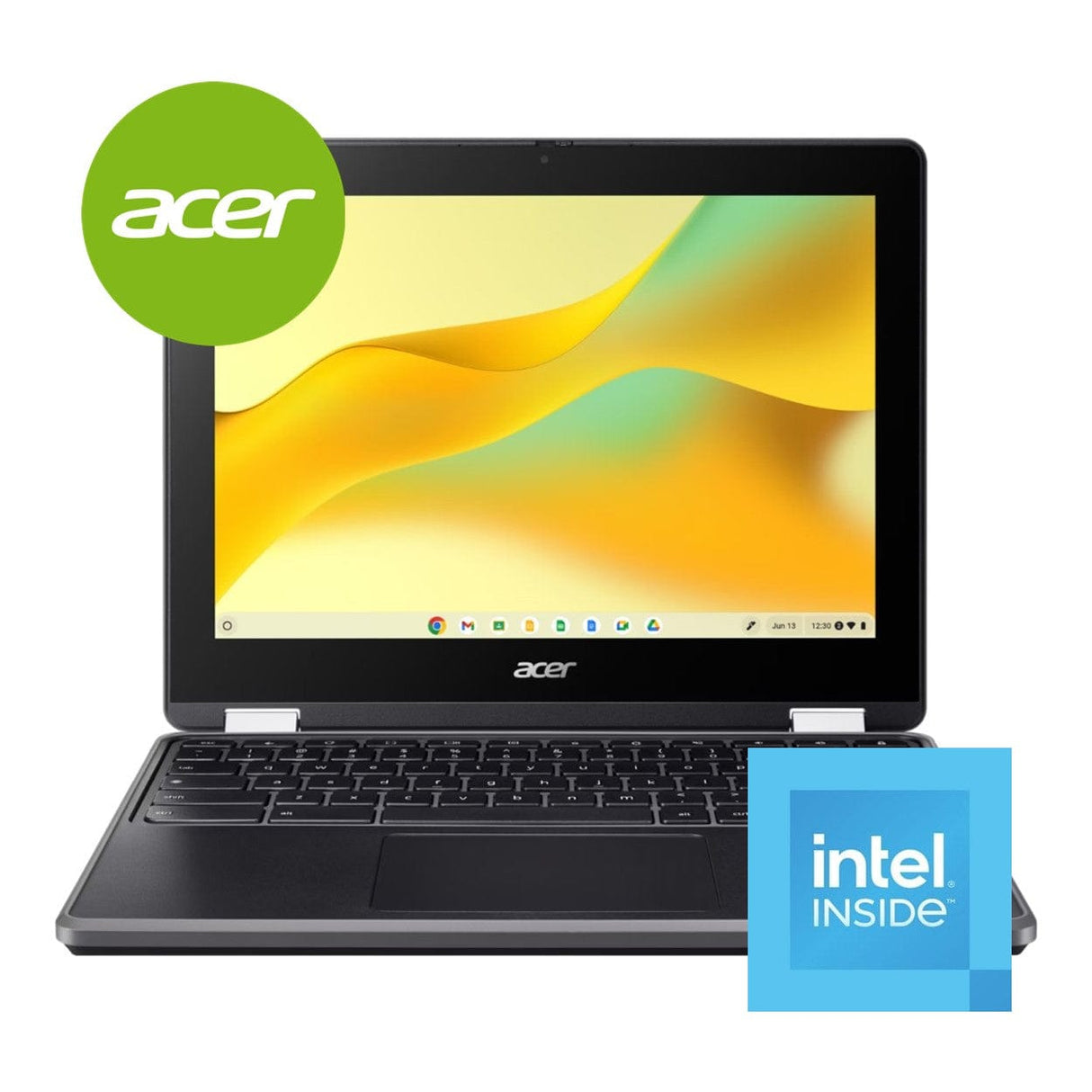Acer Chromebook Spin 512 R856T 12-inch HD+ 2-in-1 Laptop - Intel N100 32GB eMMC 4GB RAM ChromeOS