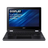 Acer Chromebook Spin 511 R756TN 11.6-inch HD 2-in-1 Laptop - Intel N100 32GB eMMC 4GB RAM ChromeOS Black