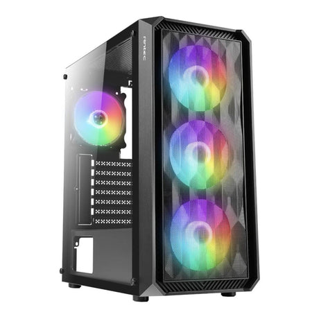Antec NX292 ARGB ATX Mid-Tower Gaming PC Case Black