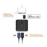 VITURE HDMI Adapter for Lightning iPhones Black One-iPAdLmAd-Blk