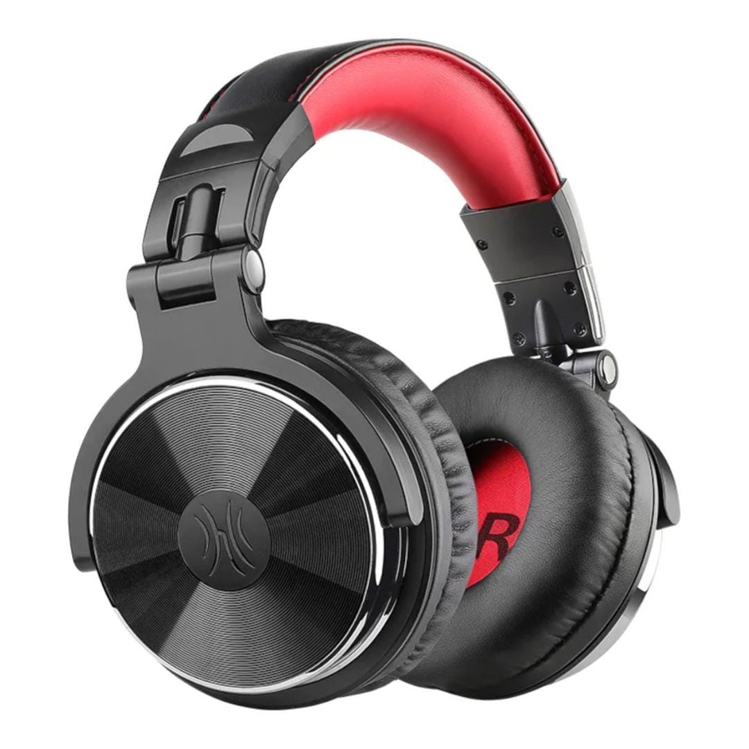 OneOdio Pro 10 Professional Wired Headphones Red Black