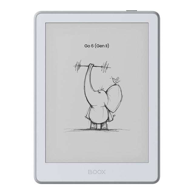 BOOX Go 6 Gen II 6-inch E-Ink Reader - Octa-core 32GB ROM 3GB RAM Wi-Fi Android 11 - Grey