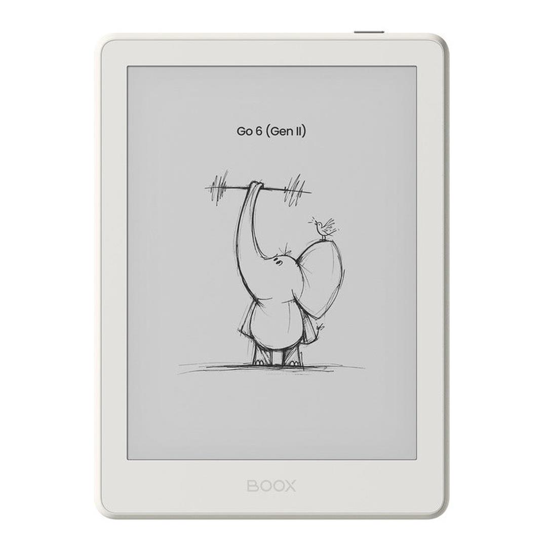 BOOX Go 6 Gen II 6-inch E-Ink Reader - Octa-core 32GB ROM 3GB RAM Wi-Fi Android 11 - White