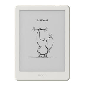 BOOX Go 6 Gen II 6-inch E-Ink Reader - Octa-core 32GB ROM 3GB RAM Wi-Fi Android 11 - White