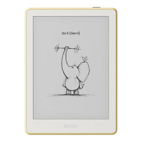 BOOX Go 6 Gen II 6-inch E-Ink Reader  - Octa-core 32GB ROM 3GB RAM Wi-Fi Android 11 - Yellow