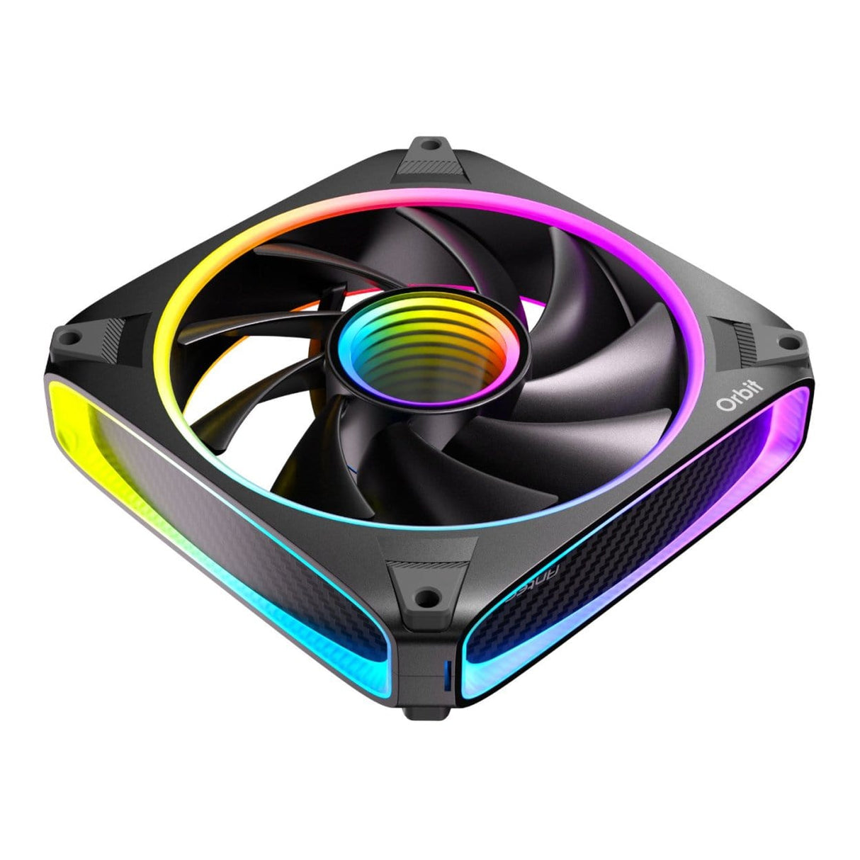 Antec Orbit PWM 120mm ARGB Fan Black 3-pack