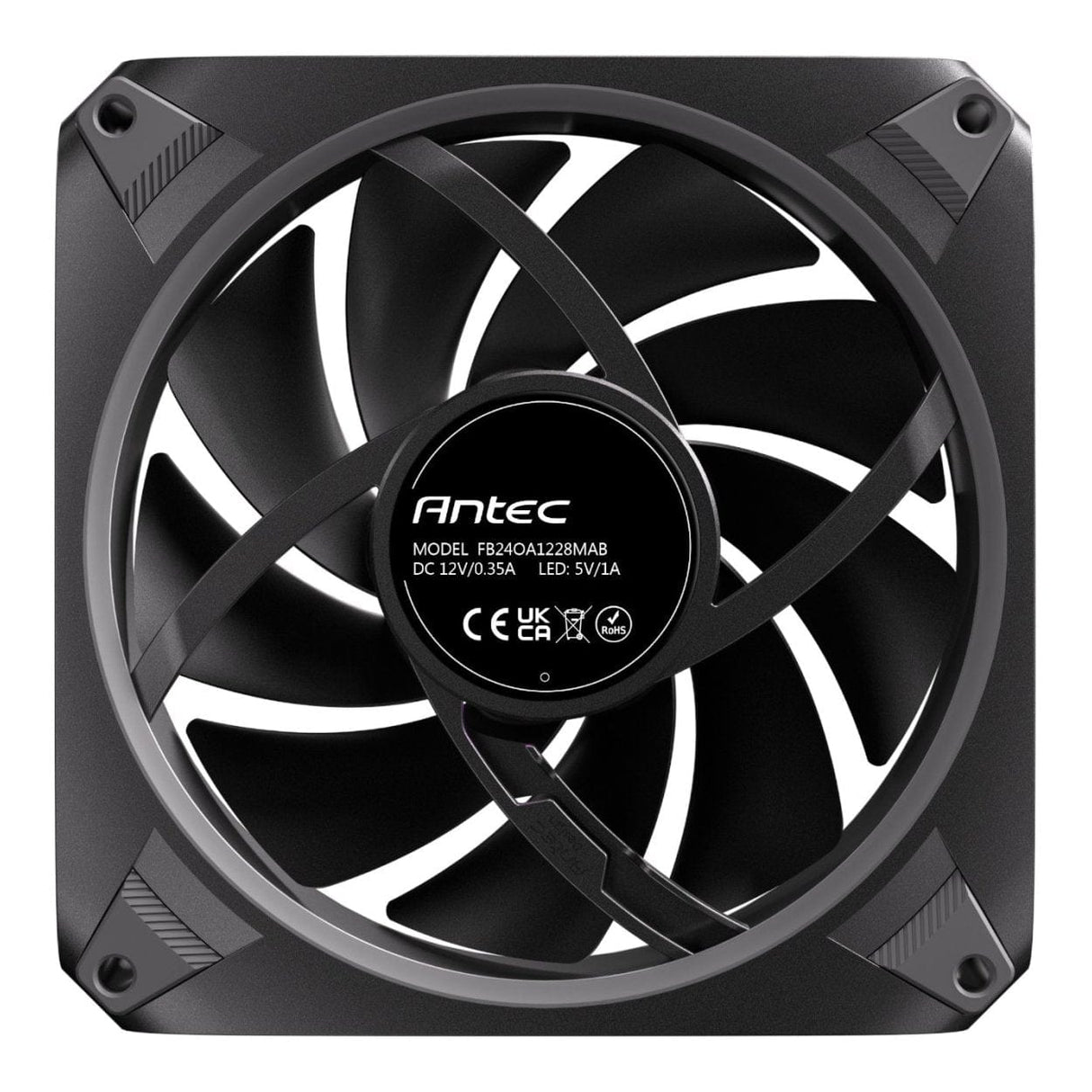 Antec Orbit PWM 120mm ARGB Fan Black 3-pack