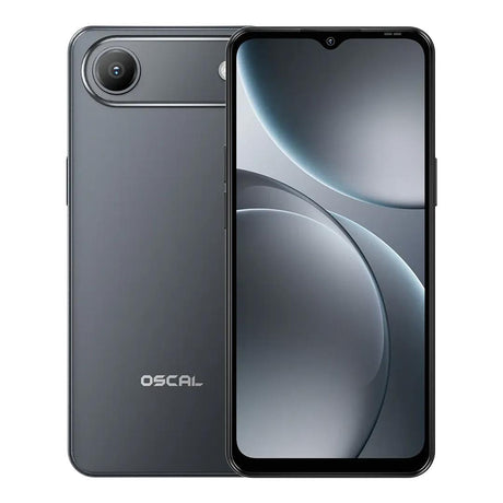 OSCAL Flat 3C 6.65-inch HD Smartphone - Quad-core T310 32GB ROM 4GB RAM LTE Wi-Fi Android 16 Black