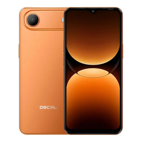 OSCAL Flat 3C 6.65-inch HD Smartphone - Quad-core T310 32GB ROM 4GB RAM LTE Wi-Fi Android 16 Orange